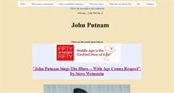 Desktop Screenshot of johnputnam.org